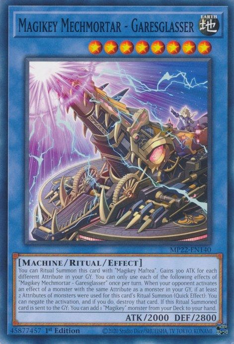 Magikey Mechmortar - Garesglasser [MP22-EN140] Common - PokeCharles PokeStore
