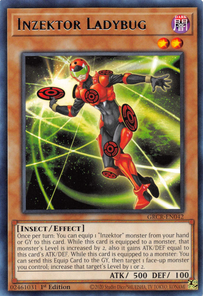 Inzektor Ladybug [GRCR-EN042] Rare - PokeCharles PokeStore