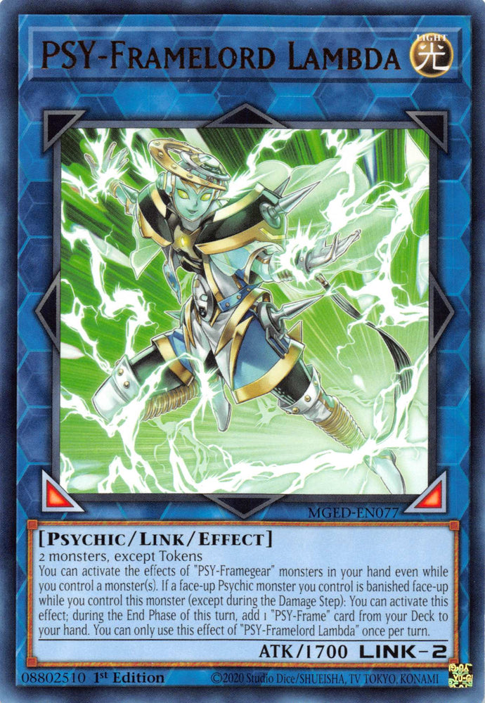 PSY-Framelord Lambda [MGED-EN077] Rare - PokeCharles PokeStore