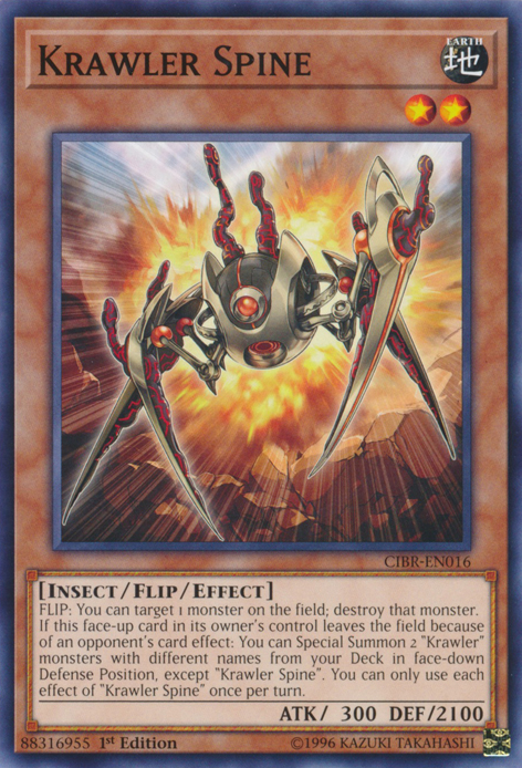Krawler Spine [CIBR-EN016] Common - PokeCharles PokeStore