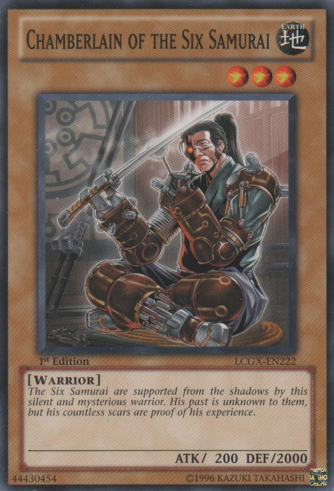 Chamberlain of the Six Samurai [LCGX-EN222] Common - PokeCharles PokeStore