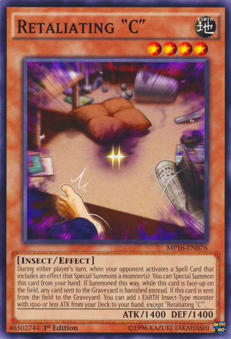 Retaliating "C" [MP16-EN076] Common - PokeCharles PokeStore