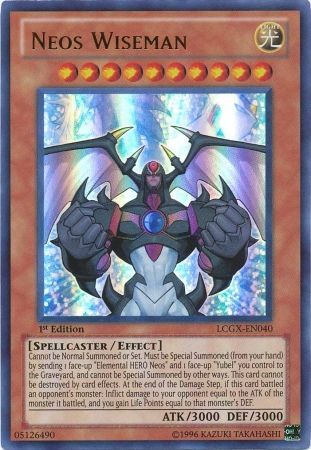 Neos Wiseman [LCGX-EN040] Ultra Rare - PokeCharles PokeStore