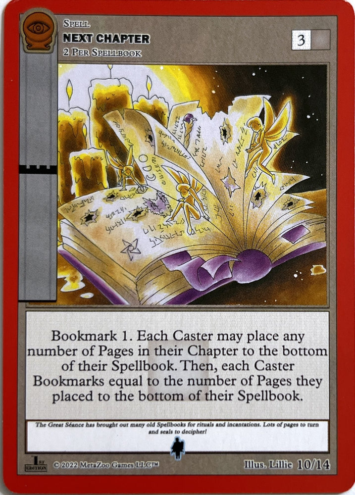 Next Chapter (The Gray Man) [Seance: First Edition Release Event Deck]