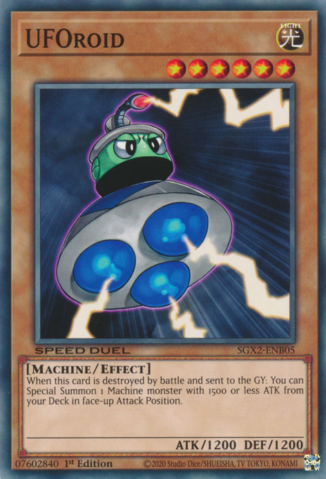 UFOroid [SGX2-ENB05] Common - PokeCharles PokeStore