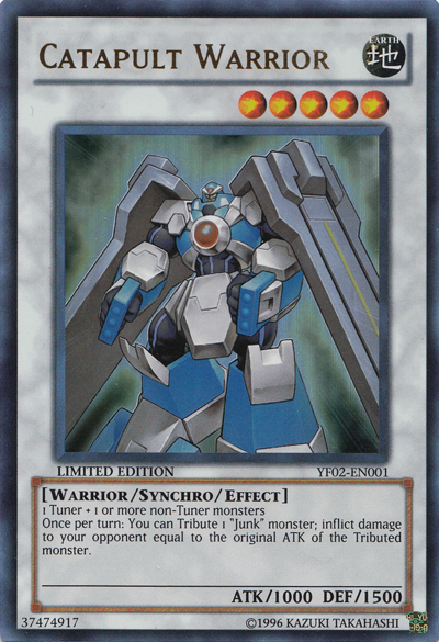 Catapult Warrior [YF02-EN001] Ultra Rare - PokeCharles PokeStore