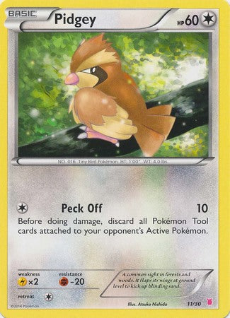 Pidgey (11/30) [XY: Trainer Kit 1 - Wigglytuff] - PokeCharles PokeStore