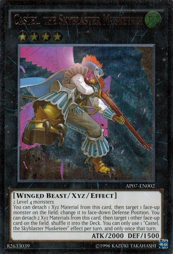 Castel, the Skyblaster Musketeer [AP07-EN002] Ultimate Rare - PokeCharles PokeStore
