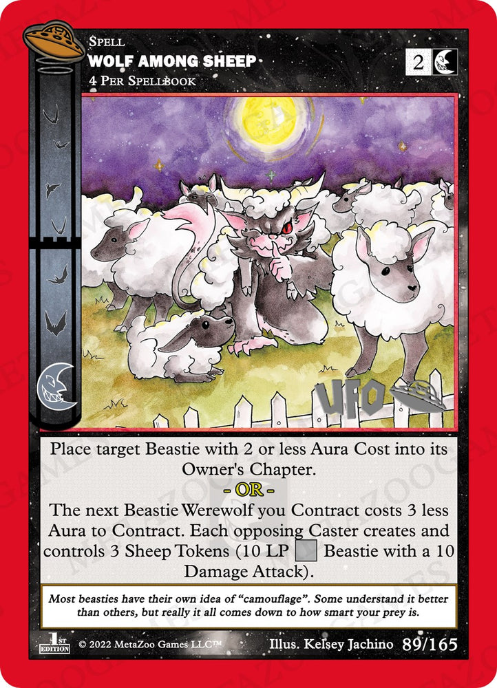 Wolf Among Sheep [Cryptid Nation: UFO First Edition Spoiler Pack]
