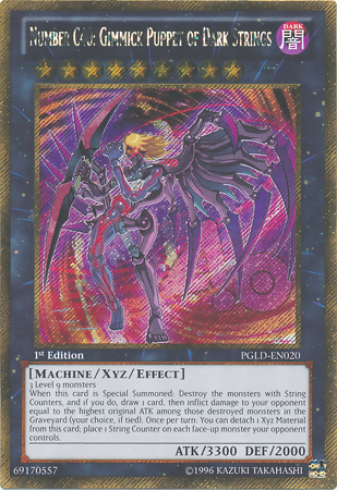 Number C40: Gimmick Puppet of Dark Strings [PGLD-EN020] Gold Secret Rare - PokeCharles PokeStore