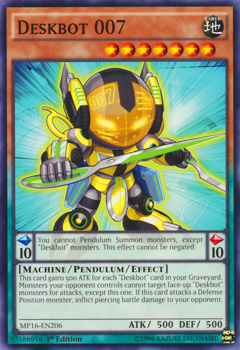 Deskbot 007 [MP16-EN206] Common - PokeCharles PokeStore