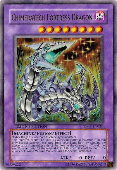 Chimeratech Fortress Dragon [JUMP-EN031] Ultra Rare - PokeCharles PokeStore