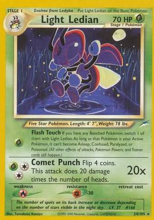 Light Ledian (24/105) [Neo Destiny Unlimited] - PokeCharles PokeStore