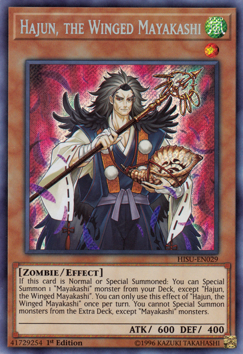 Hajun, the Winged Mayakashi [HISU-EN029] Secret Rare - PokeCharles PokeStore