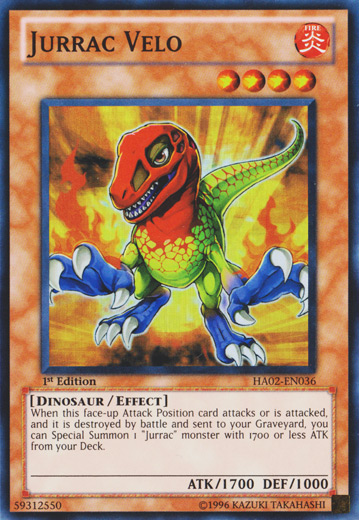 Jurrac Velo [HA02-EN036] Super Rare - PokeCharles PokeStore
