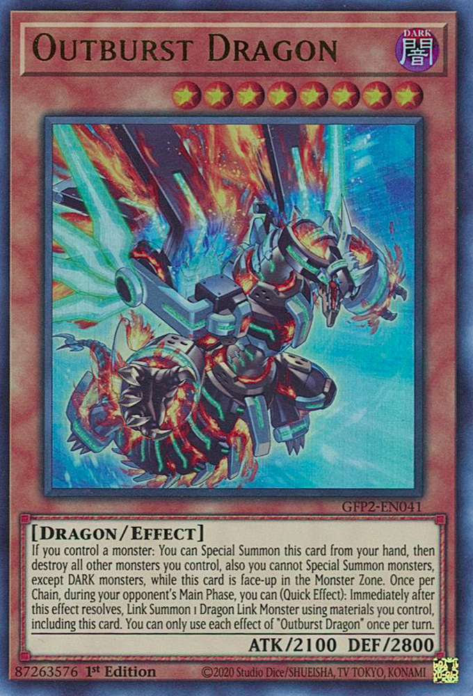 Outburst Dragon [GFP2-EN041] Ultra Rare - PokeCharles PokeStore