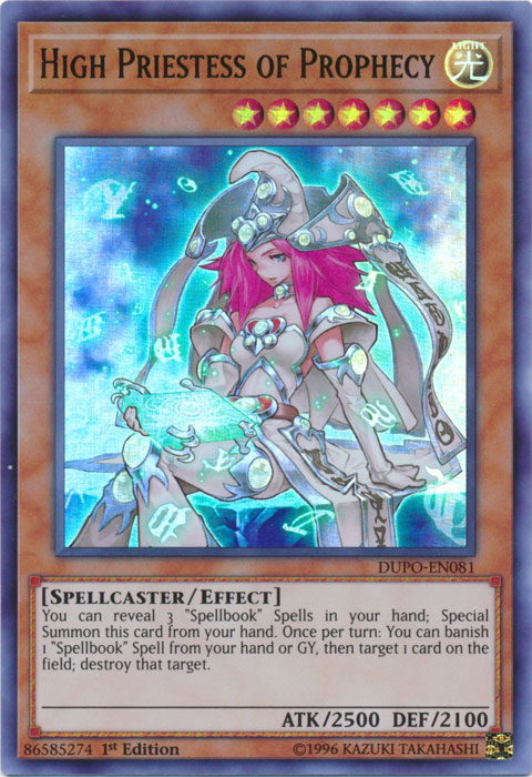 High Priestess of Prophecy [DUPO-EN081] Ultra Rare - PokeCharles PokeStore