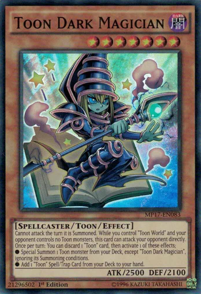 Toon Dark Magician [MP17-EN083] Super Rare - PokeCharles PokeStore