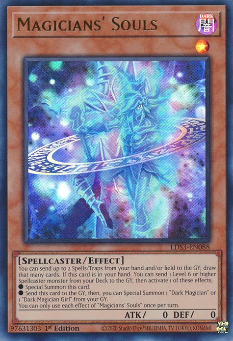 Magicians' Souls [LDS3-EN088] Ultra Rare - PokeCharles PokeStore