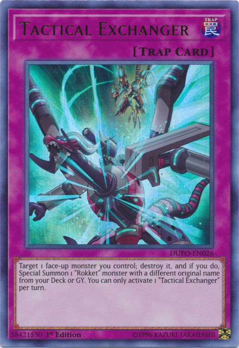 Tactical Exchanger [DUPO-EN026] Ultra Rare - PokeCharles PokeStore