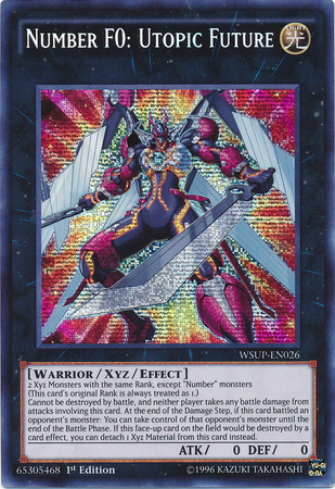 Number F0: Utopic Future [WSUP-EN026] Secret Rare - PokeCharles PokeStore