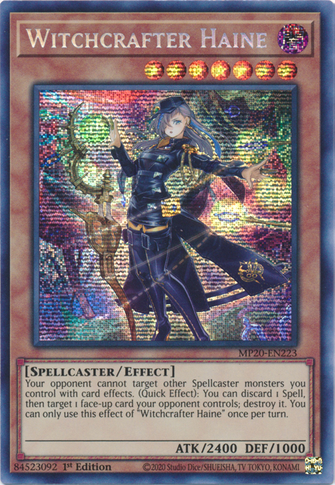 Witchcrafter Haine [MP20-EN223] Prismatic Secret Rare - PokeCharles PokeStore