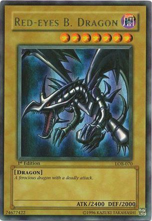 Red-Eyes B. Dragon [LOB-070] Ultra Rare - PokeCharles PokeStore