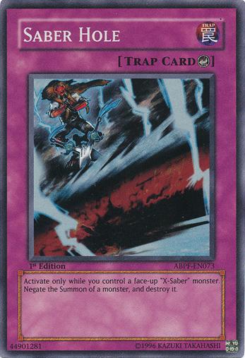Saber Hole [ABPF-EN073] Super Rare - PokeCharles PokeStore