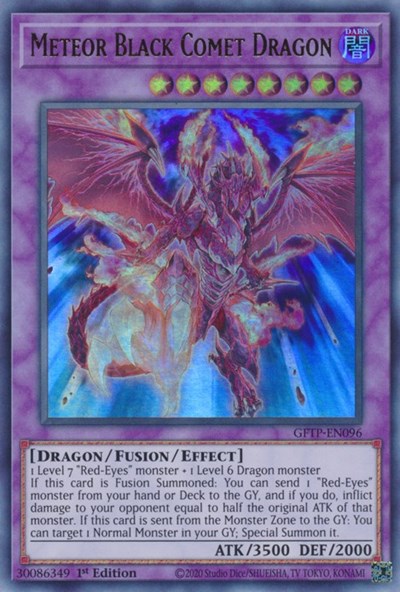 Meteor Black Comet Dragon [GFTP-EN096] Ultra Rare - PokeCharles PokeStore