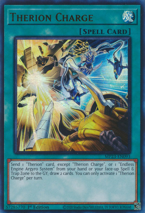 Therion Charge [MP23-EN093] Ultra Rare - PokeCharles PokeStore