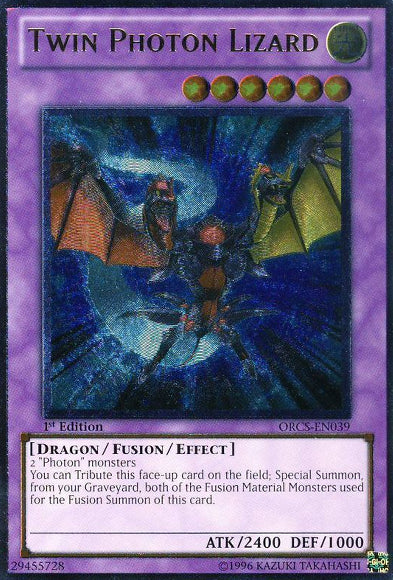Twin Photon Lizard [ORCS-EN039] Ultimate Rare - PokeCharles PokeStore