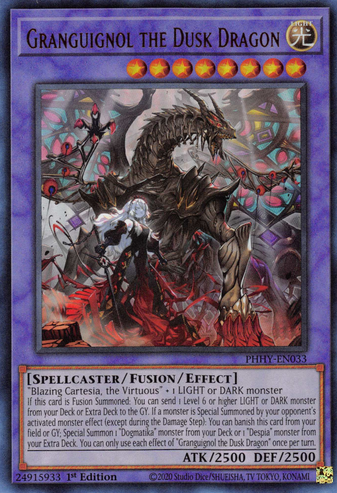 Granguignol the Dusk Dragon [PHHY-EN033] Ultra Rare - PokeCharles PokeStore