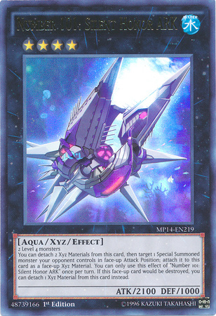 Number 101: Silent Honor ARK [MP14-EN219] Ultra Rare - PokeCharles PokeStore