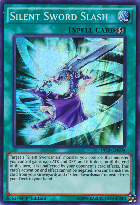 Silent Sword Slash [DPRP-EN004] Super Rare - PokeCharles PokeStore