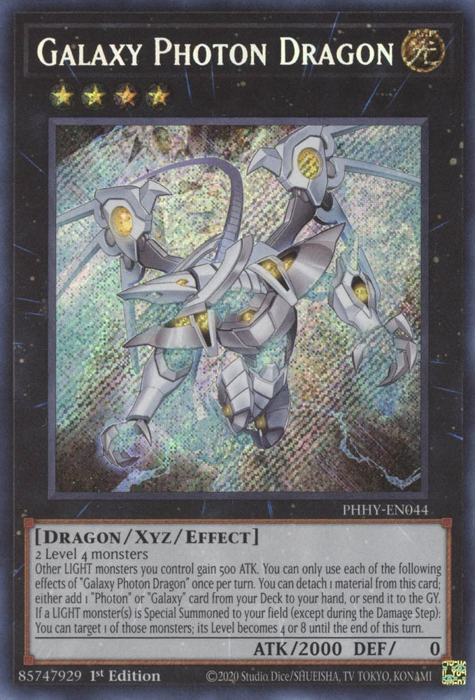 Galaxy Photon Dragon [PHHY-EN044] Secret Rare - PokeCharles PokeStore