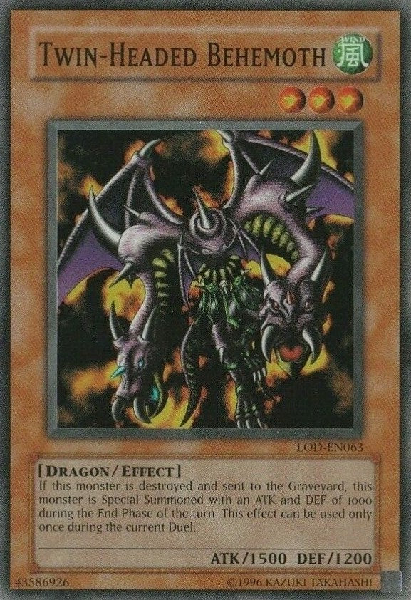 Twin-Headed Behemoth [LOD-EN063] Super Rare - PokeCharles PokeStore