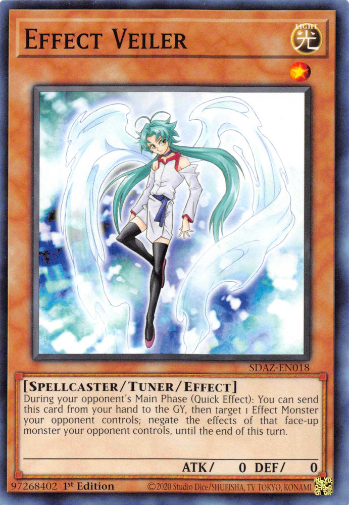 Effect Veiler [SDAZ-EN018] Common - PokeCharles PokeStore