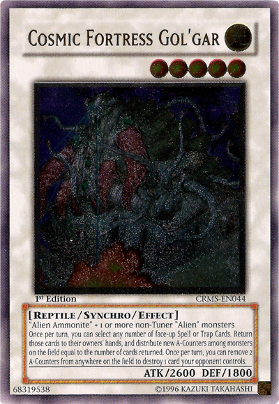 Cosmic Fortress Gol'Gar [CRMS-EN044] Ultimate Rare - PokeCharles PokeStore