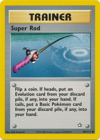 Super Rod (103/111) [Neo Genesis Unlimited] - PokeCharles PokeStore