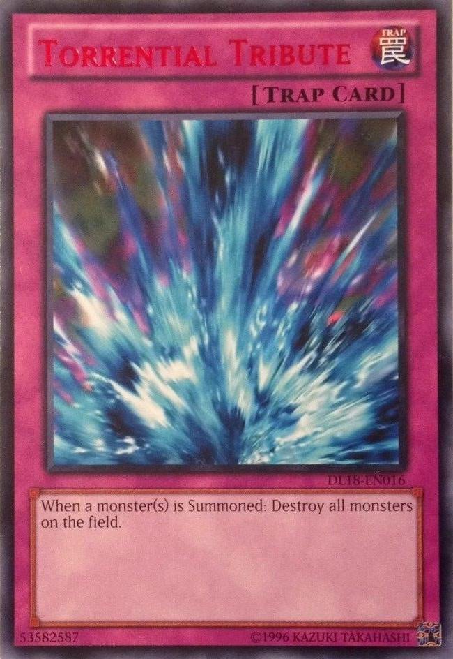 Torrential Tribute (Red) [DL18-EN016] Rare - PokeCharles PokeStore