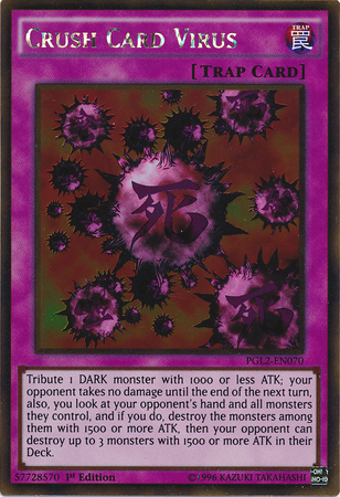 Crush Card Virus [PGL2-EN070] Gold Rare - PokeCharles PokeStore