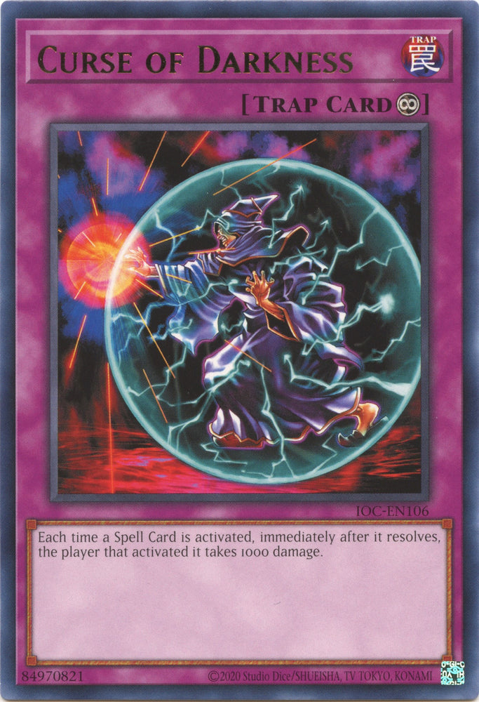 Curse of Darkness (25th Anniversary) [IOC-EN106] Rare - PokeCharles PokeStore