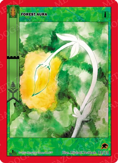 Forest Forest Aura [Cryptid Nation: Wilderness First Edition Release Event Deck]