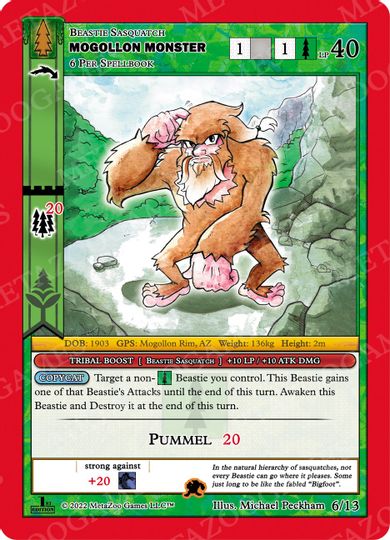 Mogollon Monster [Cryptid Nation: Wilderness First Edition Release Event Deck]