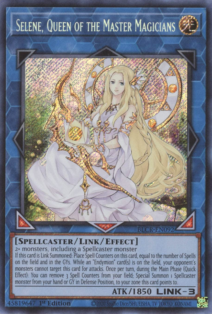 Selene, Queen of the Master Magicians [BLCR-EN092] Secret Rare - PokeCharles PokeStore
