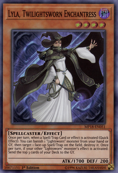 Lyla, Twilightsworn Enchantress [MP18-EN051] Super Rare - PokeCharles PokeStore