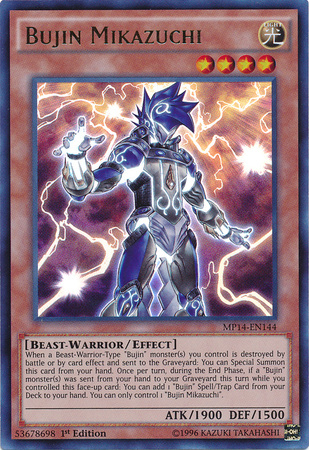 Bujin Mikazuchi [MP14-EN144] Ultra Rare - PokeCharles PokeStore