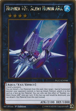 Number 101: Silent Honor ARK [PGL2-EN046] Gold Rare - PokeCharles PokeStore