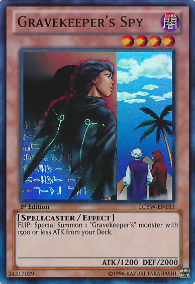 Gravekeeper's Spy [LCYW-EN183] Ultra Rare - PokeCharles PokeStore