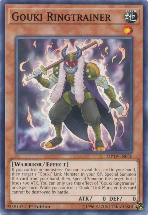 Gouki Ringtrainer [MP19-EN076] Common - PokeCharles PokeStore